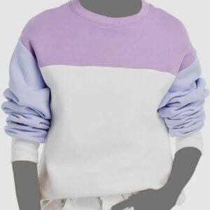 Sundry Colorblock Crewneck Pullover | Size : Medium (8-10) | NWT